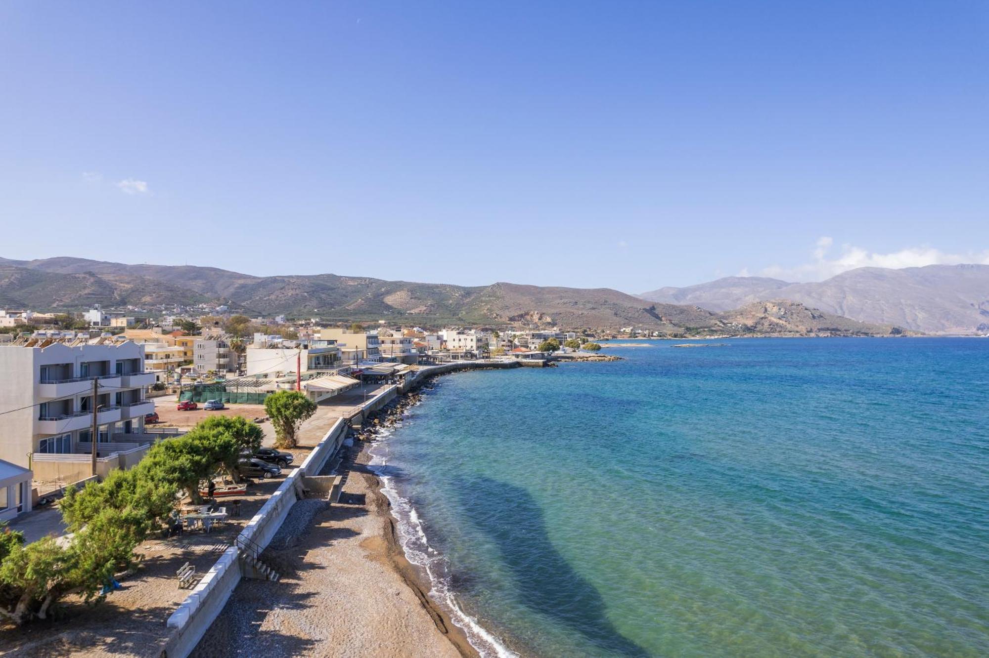 Alexia Seaview Apartments Kissamos Bagian luar foto